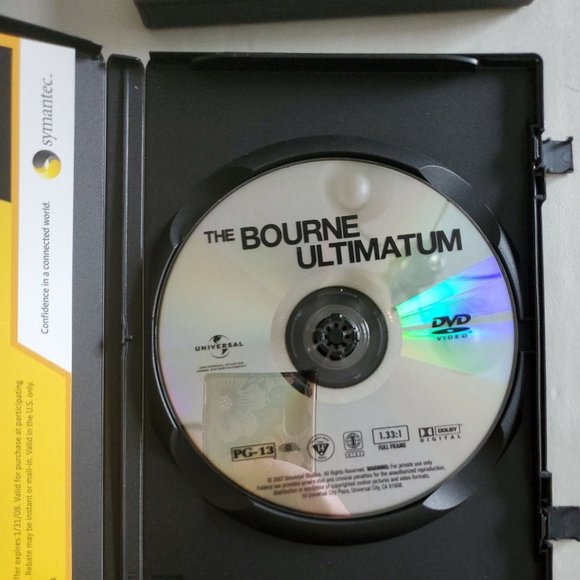 The Bourne Identity Supremacy and Ultimatum DVD lot of 3 Jason Bourne Movies - Picture 10 of 10